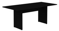 Table moderne Nomad de Manhattan Comfort de 67,91 po pour la salle à manger - noire