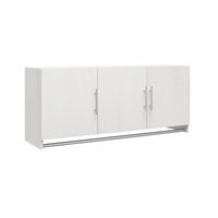 Armoire murale Camberly d’Ameriwood Home à 3 portes avec tringle - chêne ivoire