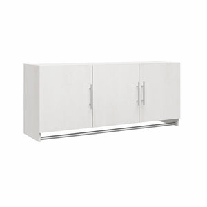 Armoire murale Camberly d’Ameriwood Home à 3 portes avec tringle - chêne ivoire