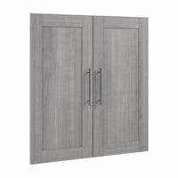 Ensemble de 2 portes Pur de Bestar pour organisateur de garde-robe de 36 po (L) - gris platine