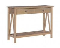 Console Titian - bois de grève