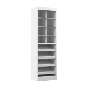 Organisateur de garde-robe pour chaussures Pur de Bestarde 25 po (L) - blanc