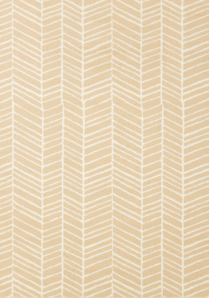 Carpette Florence à motif de chevrons pour l'intérieur - 4 pi 7 po x 6 pi 7 po