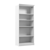 Organisateur de garde-robe Versatile de Bestar de 36 po (L) - blanc