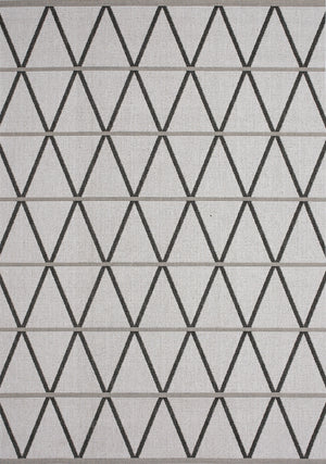 Carpette Jackson à motif de diamants pour l’intérieur et l'extérieur - 7 pi 10 po x 10 pi 6 po