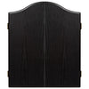 Armoire de cible de jeu de fléchettes Winmau au fini frêne noir