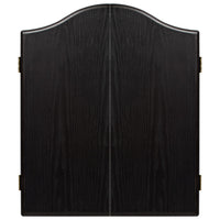 Armoire de cible de jeu de fléchettes Winmau au fini frêne noir