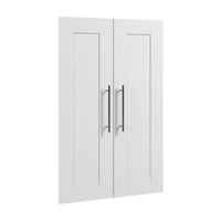 Ensemble de 2 portes Pur de Bestar pour organisateur de garde-robe de 25 po (L) - blanc