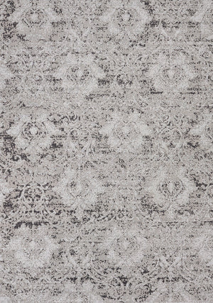 Carpette Jackson à motif damassé vieilli pour l'intérieur et l'extérieur - 5 pi 3 po x 7 pi 7 po