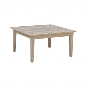 Table à café carrée Teagon pour la terrasse à l’extérieur - naturelle