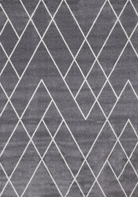 Carpette Covington à motifs de lignes géométriques - 5 pi 3 po x 7 pi 7 po