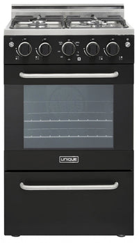  Cuisinière à gaz Prestige par Unique de 20 po à convection - UGP-20V PC1 B 