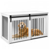 Pawhut Meuble De Cage Pour Chien, 47