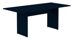 Table moderne Nomad de Manhattan Comfort de 67,91 po pour la salle à manger - bleu minuit Tatiana