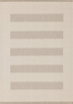 Carpette Jackson à rayures larges pour l'intérieur et l'extérieur - 7 pi 10 po x 10 pi 6 po