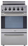 Cuisinière électrique Prestige par Unique de 24 po à convection - UGP-24V EC S/S