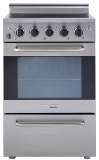  Cuisinière électrique Prestige par Unique de 24 po à convection - UGP-24V EC S/S 