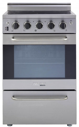 Cuisinière électrique Prestige par Unique de 24 po à convection - UGP-24V EC S/S