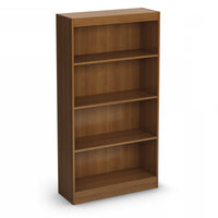 Bibliothèque Axess à 4 tablettes - cerisier morgan