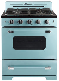  Cuisinière à gaz Classic Rétro par Unique de 30 po à convection - UGP-30CR T 