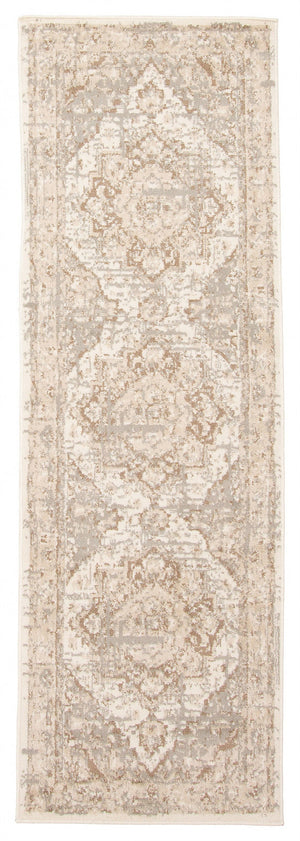 Carpette Priya beige - 2 pi 8 po x 8 pi 2 po