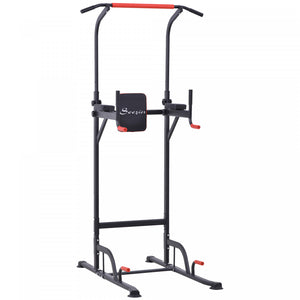 Soozier Station De Barre De Traction Hauteur Reglable, Equipement De Gym