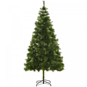 Homcom Arbre De Noel Artificiel De 7 Pieds Avec 505 Branches