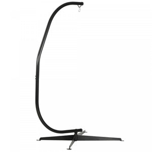 Support De Hamac Suspendu Outsunny Support De Chaise Hamac Support C En Acier Support Robuste Pour Hamac Suspendu Air Porche Chaise Balancoire Interieur Exterieur (uniquement Construction)