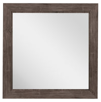  Miroir de commode de chambre à coucher Yorkdale, fabriqué au Canada - gris