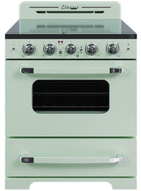  Cuisinière électrique  Classic Rétro par Unique de 30 po à convection - UGP-30CR EC LG 