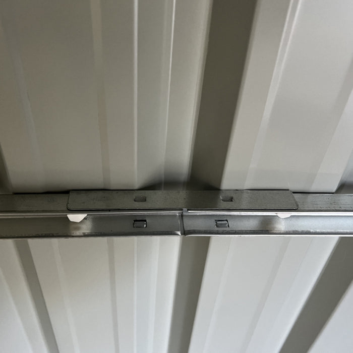 Outsunny Abri De Rangement Exterieur Avec Portes Verrouillables, Gris