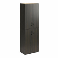Armoire de rangement Ameriwood Home de 72 po à 4 portes - espresso