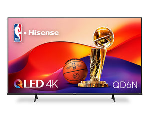 Téléviseur intelligent QLED Hisense UHD 4K de 65 po à 60 Hz avec HDR10+, Dolby VisionMC et Google TVMC (65QD6N)