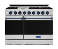 Cuisinière à gaz amovible de style professionnel collection Gordon Ramsay de Thor Kitchen de 48 po - RSG48E-BLU