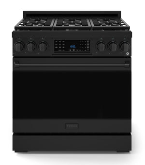 Cuisinière à gaz amovible de style professionnel collection Gordon Ramsay de Thor Kitchen de 36 po avec panneau de commande tactile inclinable - RSG36B