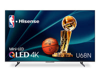  Téléviseur intelligent QLED à mini DEL de Hisense UHD 4K de 85 po à 60 Hz avec HDR10+, Dolby VisionMC et Google TVMC (85U68N)