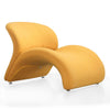 Fauteuil d’appoint Rosebud de Manhattan Comfort en mélange de laine - jaune