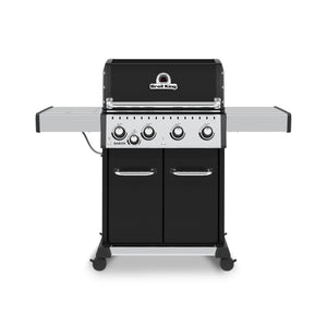 Gril à gaz propane BaronMC 440 PRO noir de Broil King avec brûleur latéral - 875224