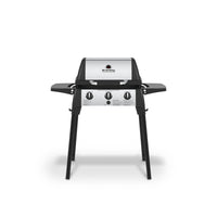 Gril à gaz propane Porta-ChefMC 320 en acier inoxydable et noir de Broil King - 952654