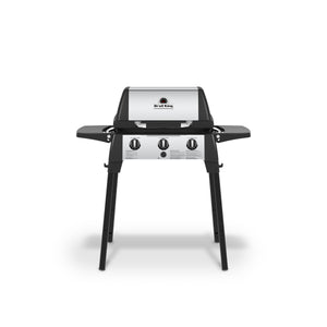 Gril à gaz propane Porta-ChefMC 320 en acier inoxydable et noir de Broil King - 952654
