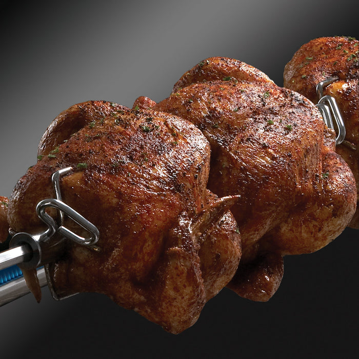 Gril à gaz naturel RegalMC S 690 PRO IR de Broil King avec brûleur latéral à infrarouge et brûleur arrière de rôtisserie - 957947