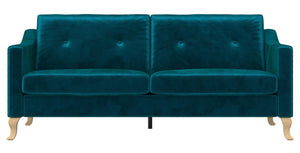 Sofa Tess de Mr. Kate en velours - vert