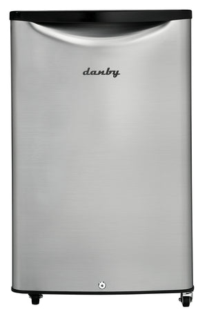 Mini réfrigérateur Danby de 4,4 pi³ et de 20,8 po à 1 porte pour l'extérieur - acier inoxydable -…