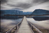 Toile décorative tendue « Walk to Lake » - 24 po x 36 po