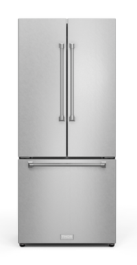 Réfrigérateur collection Gordon Ramsay de Thor Kitchen de 30 po et de 17,5 pi3 de profondeur comptoir à portes françaises - RF3017FFD99