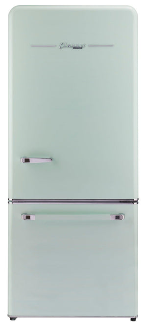 Classic Rétro par Unique sans givre Réfrigérateur à congélateur dans le bas de 18 pi³ - UGP-510L LG AC