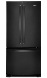  Réfrigérateur Whirlpool de 22 pi³ et de 33 po à congélateur inférieur - noir - WRFF5333PB