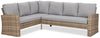 Sofa sectionnel Bergen 2 pièces pour la terrasse