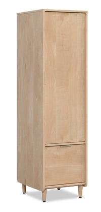 Armoire de rangement Clifford Place de 15,51 po de qualité commerciale - érable naturel