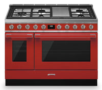 Cuisinière hybride à double four Smeg Portofino de 6 pi3 - CPF48UGMR